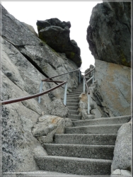 Aufstieg zum Morro Rock 